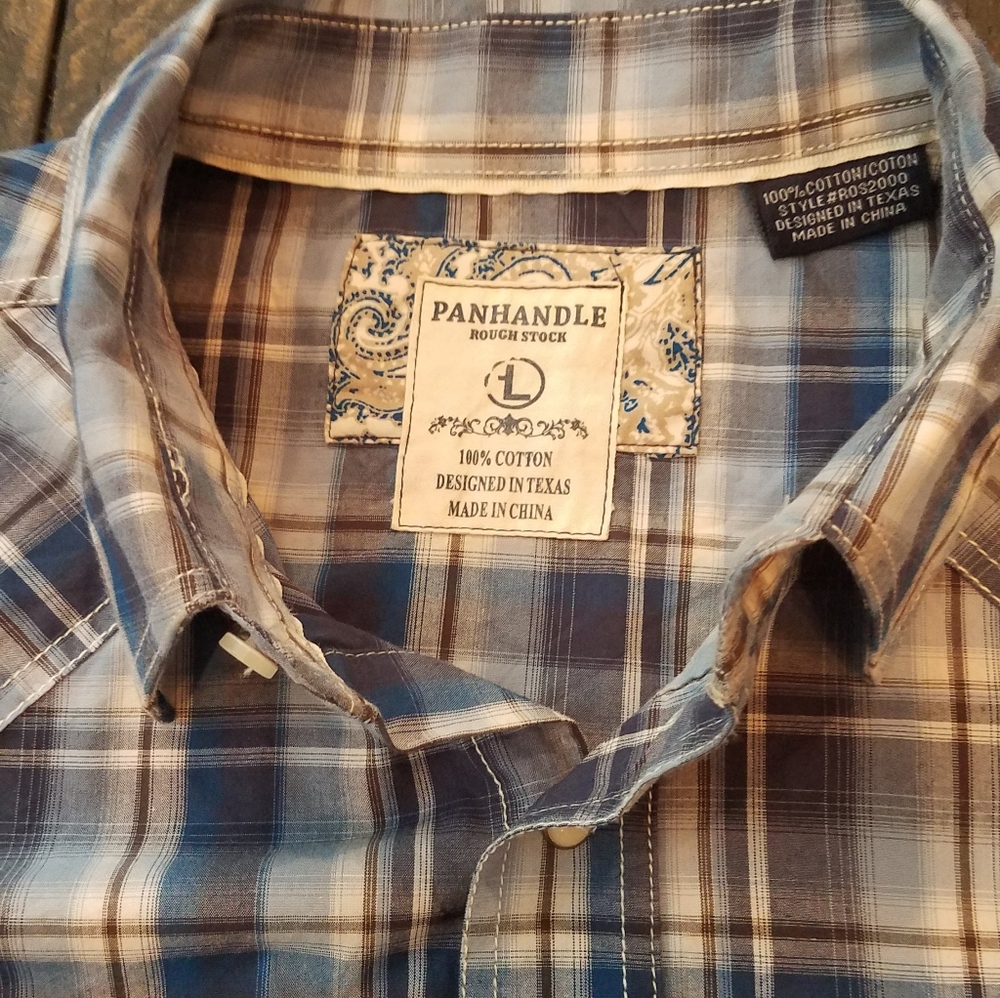 Panhandle Slim Rough Stock Button Down Shirt